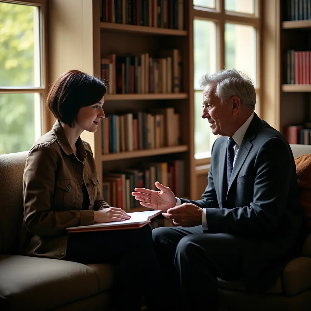 Modern office workspace