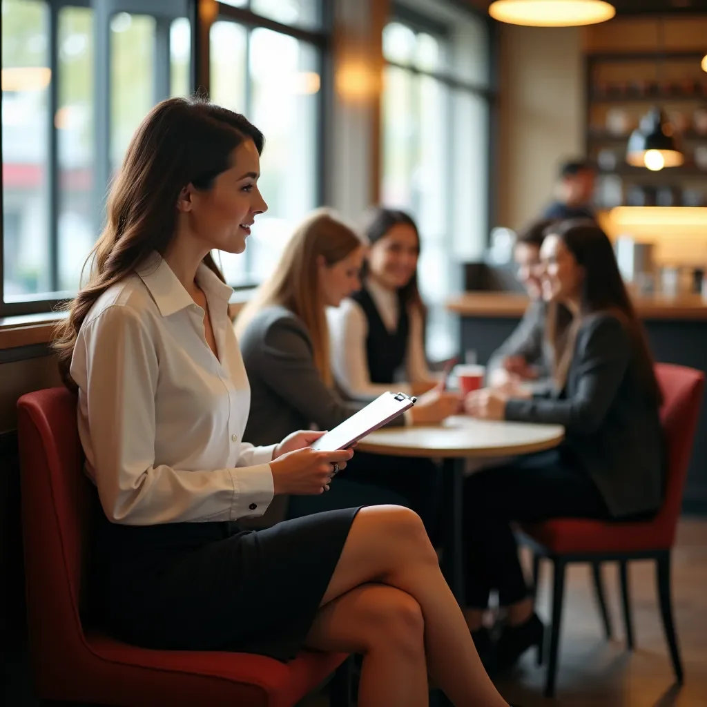 Professional team meeting